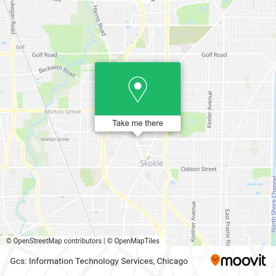 Gcs: Information Technology Services map