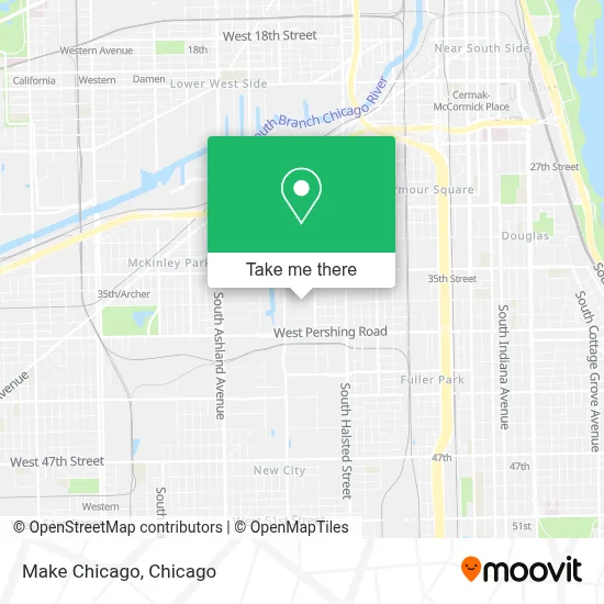 Make Chicago map