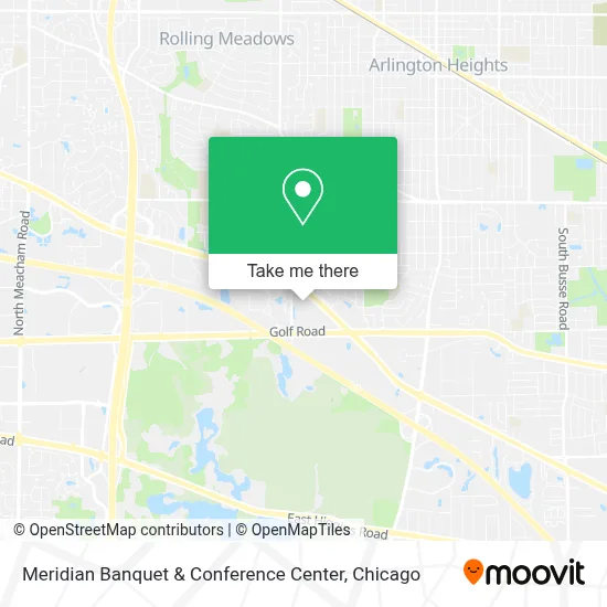 Meridian Banquet & Conference Center map