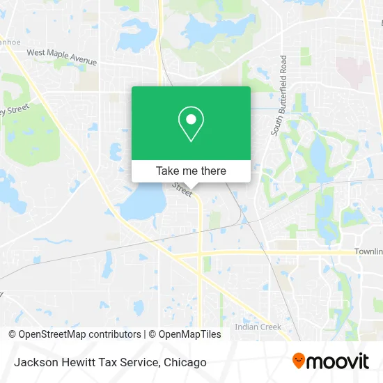 Jackson Hewitt Tax Service map