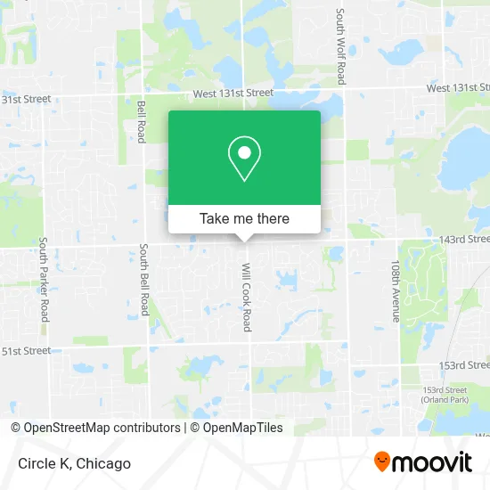 Circle K map