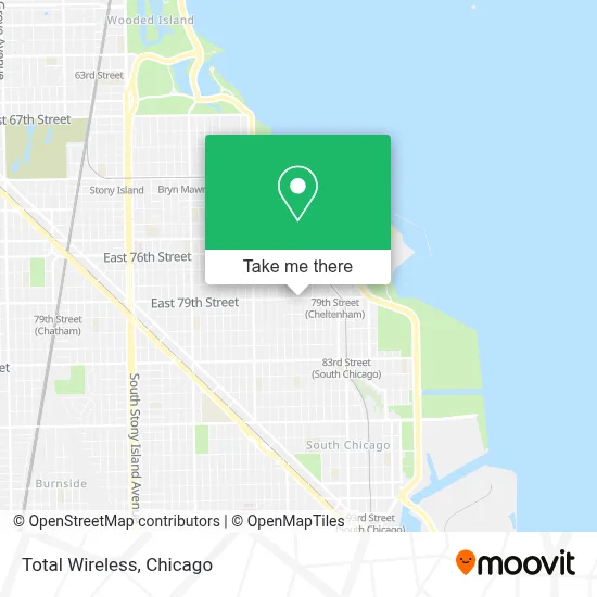 Total Wireless map