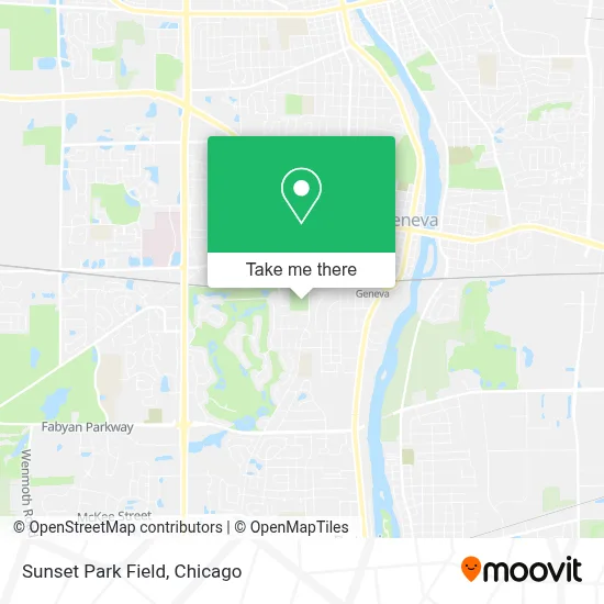 Sunset Park Field map