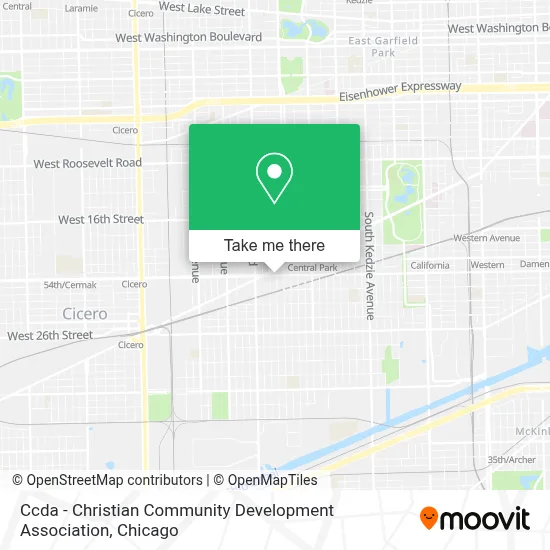 Ccda - Christian Community Development Association map