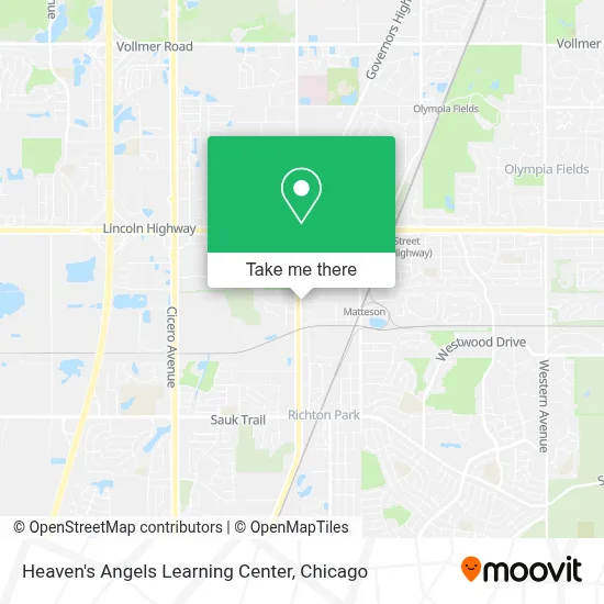 Heaven's Angels Learning Center map