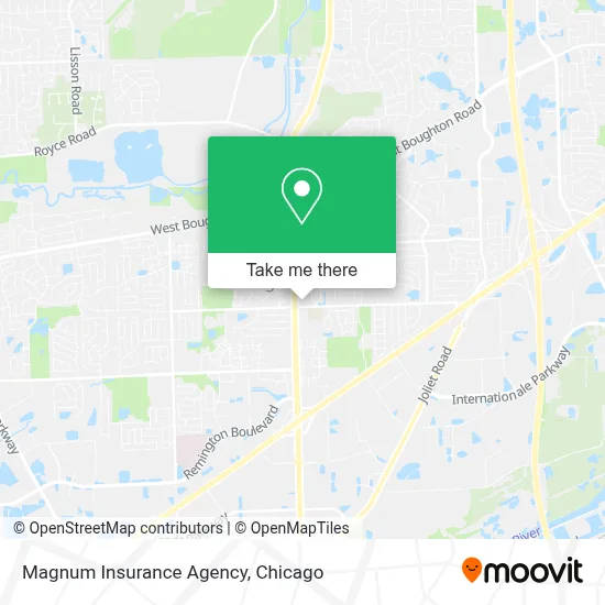 Magnum Insurance Agency map