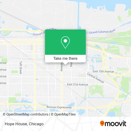 Hope House map