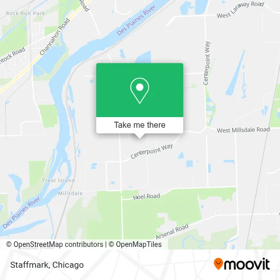 Staffmark map