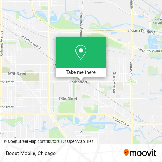 Boost Mobile map