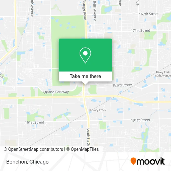 Bonchon map