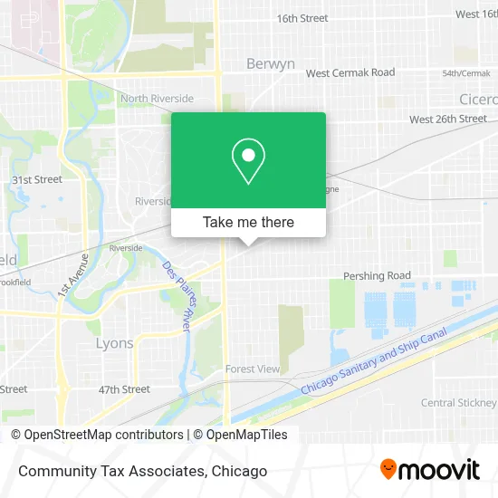 Community Tax Associates map