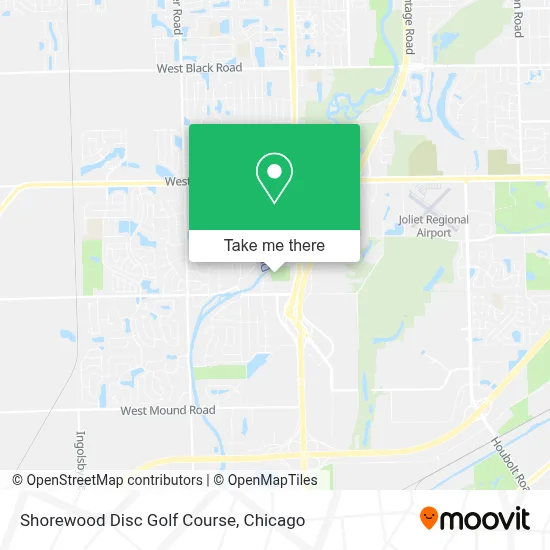 Shorewood Disc Golf Course map
