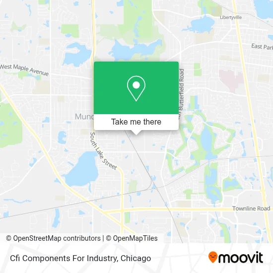 Cfi Components For Industry map