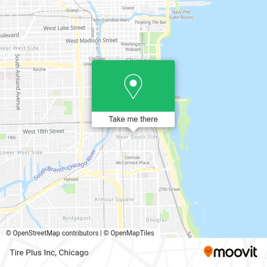 Tire Plus Inc map