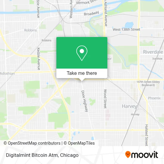 Digitalmint Bitcoin Atm map