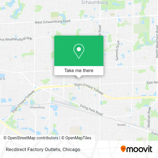 Recdirect Factory Outlets map