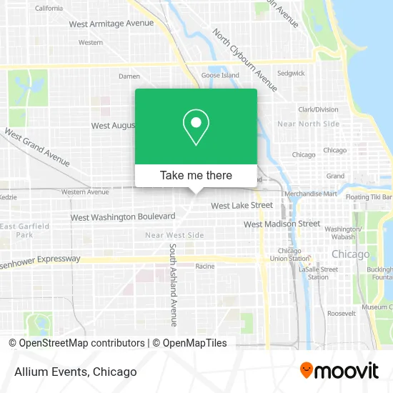 Allium Events map