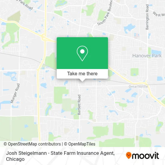 Josh Steigelmann - State Farm Insurance Agent map
