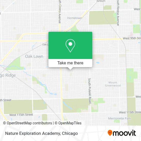 Nature Exploration Academy map