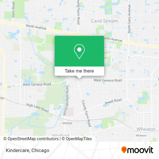 Kindercare map