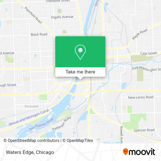 Waters Edge map