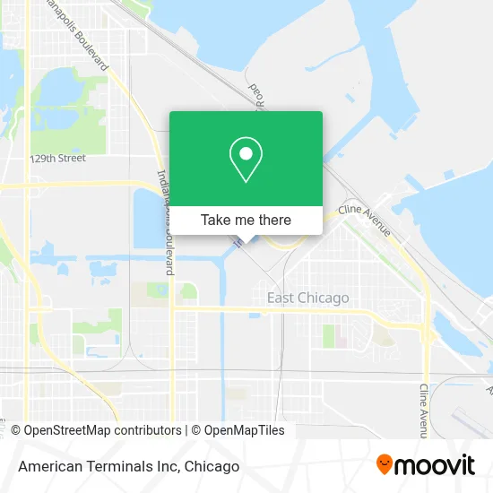 American Terminals Inc map