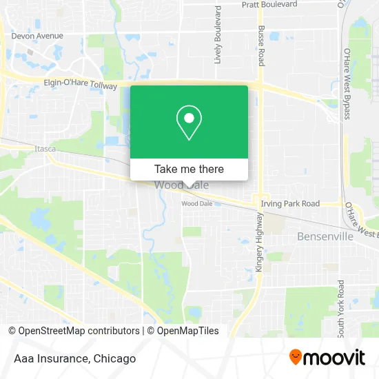 Aaa Insurance map