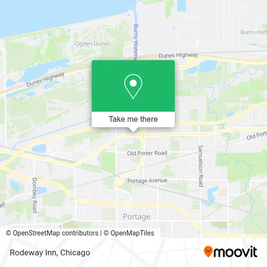 Rodeway Inn map