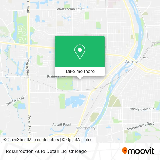 Resurrection Auto Detail Llc map