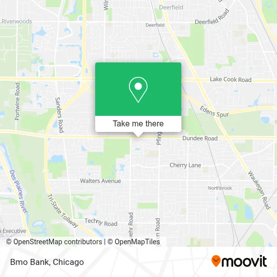 Bmo Bank map