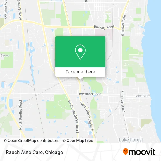 Rauch Auto Care map