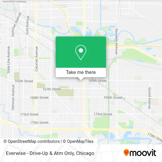 Everwise - Drive-Up & Atm Only map