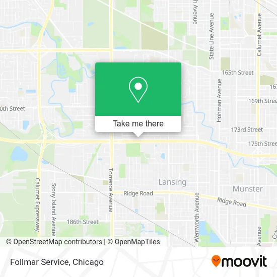Follmar Service map