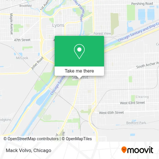 Mack Volvo map