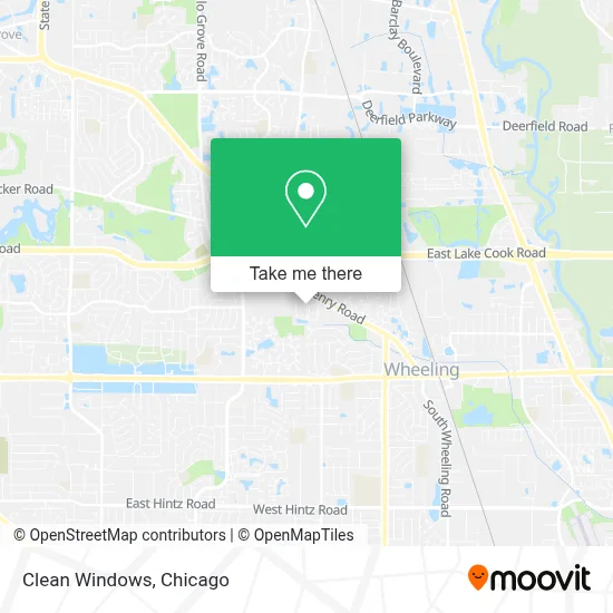Clean Windows map