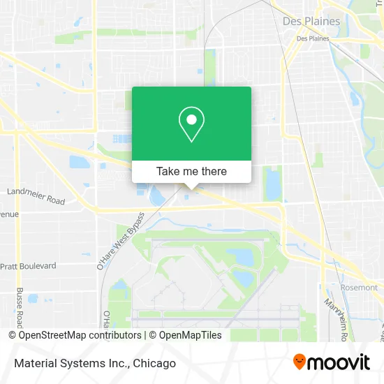 Material Systems Inc. map