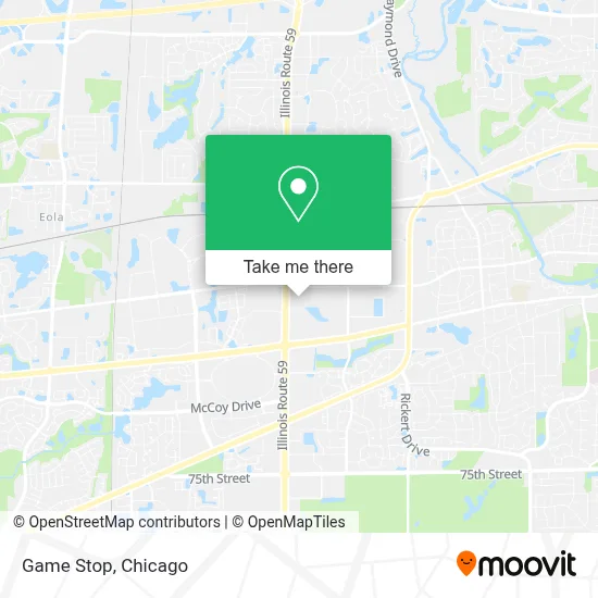 Game Stop map