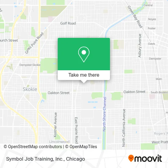 Symbol Job Training, Inc. map