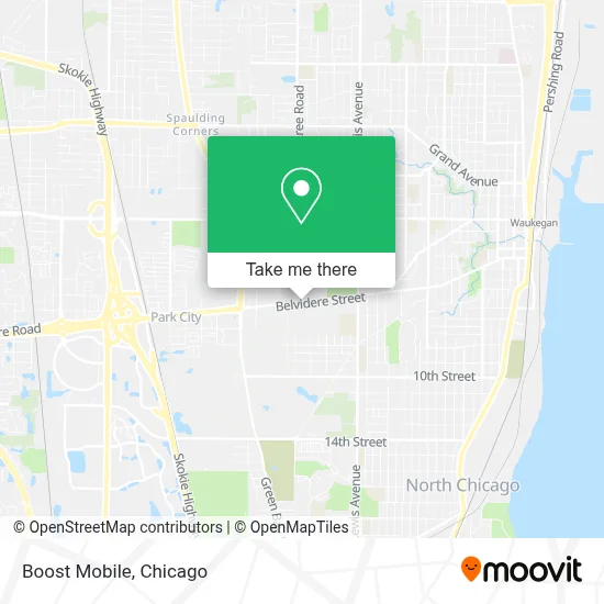Boost Mobile map