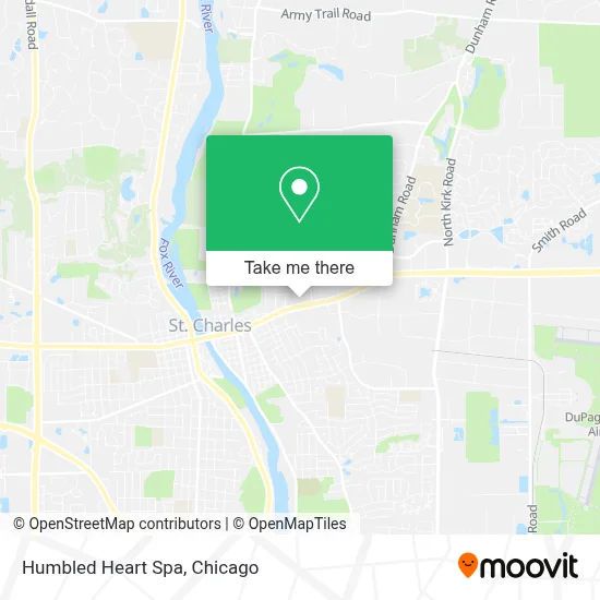 Humbled Heart Spa map