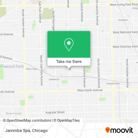 Jammba Spa map