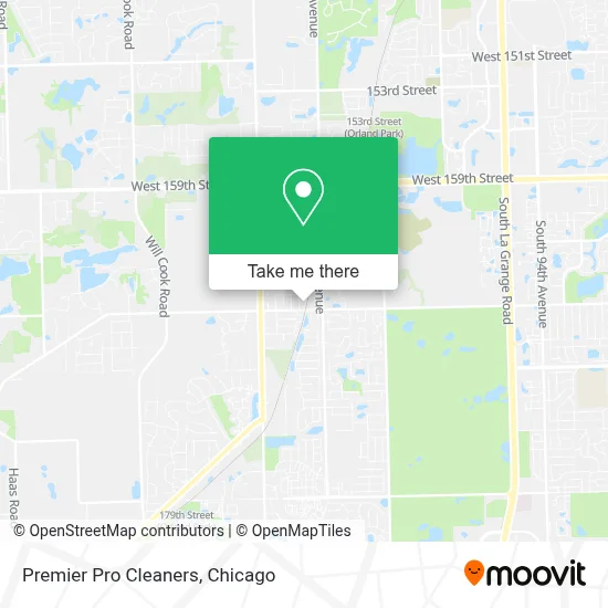 Premier Pro Cleaners map