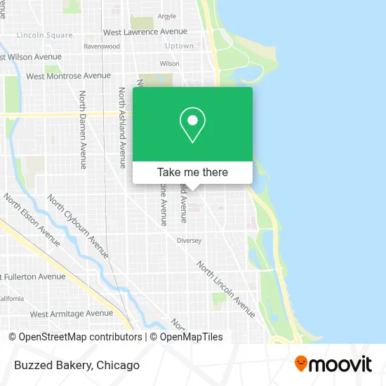 Buzzed Bakery map