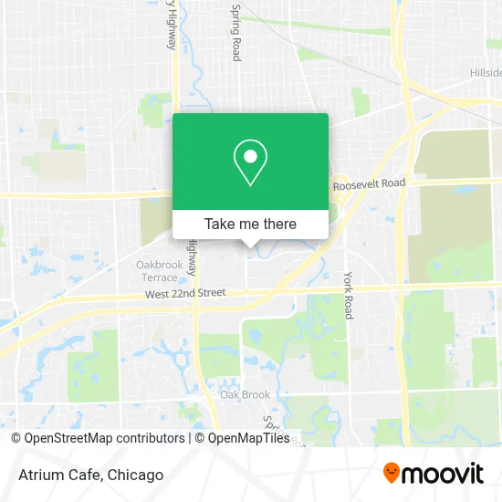 Atrium Cafe map