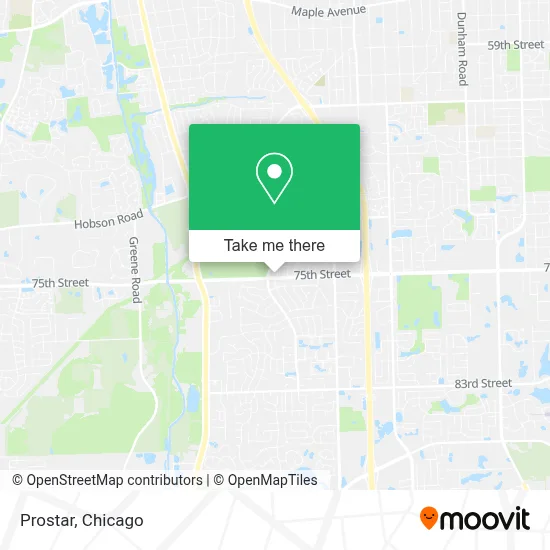Prostar map