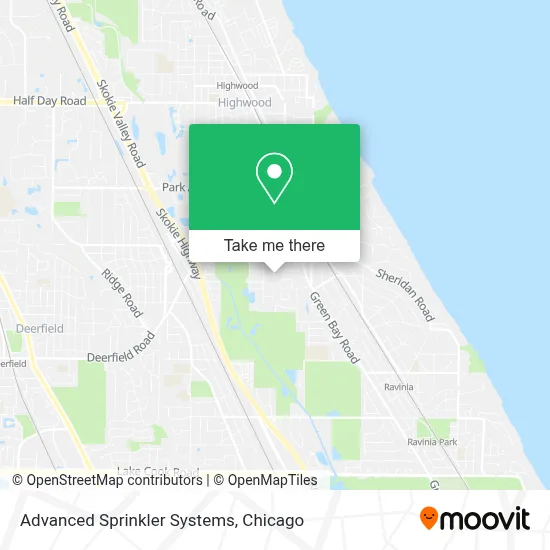 Advanced Sprinkler Systems map