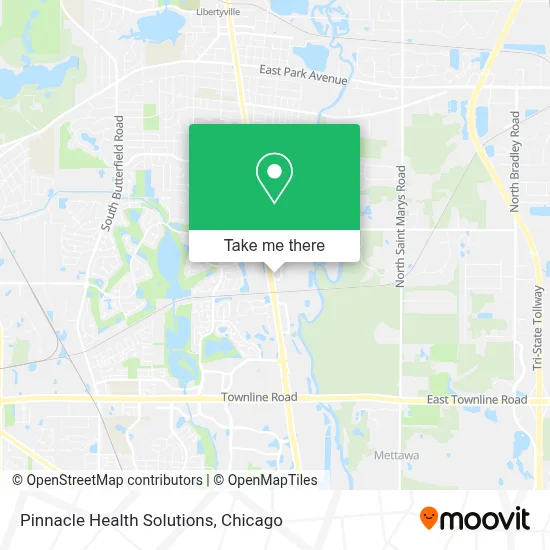 Pinnacle Health Solutions map