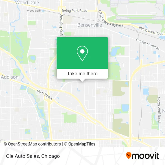 Ole Auto Sales map
