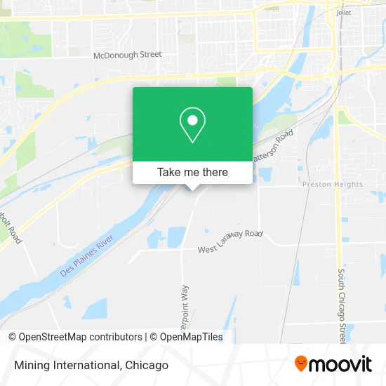 Mining International map