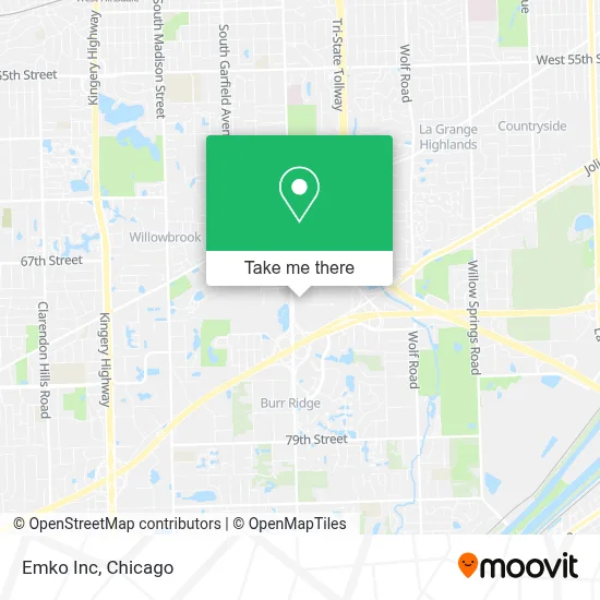 Emko Inc map